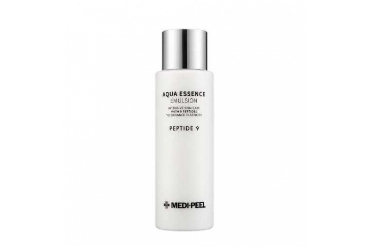 Medi peel peptide эссенция. Эмульсия Medi-Peel Peptide 9 Aqua Essence. Medi-Peel Peptide 9 Aqua Essence Emulsion (250ml). Medi-Peel Aqua Essence Emulsion Peptide 9 (250ml) эмульсия с пептидами. Peptide 9 Aqua Essence Toner.