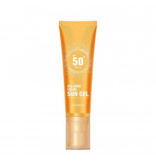 Освежающий солнцезащитный крем Deoproce Hyaluronic Cooling Sun Gel SPF 50+ PA+++