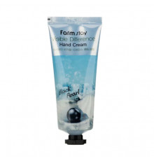 Крем для рук с экстрактом черного жемчуга FarmStay Visible Difference Black Pearl Hand Cream 100гр