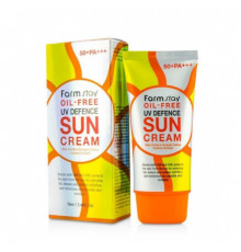 Солнцезащитный крем без масел SPF50+ PA+++ - FARMSTAY OIL-FREE UV DEFENCE SUN CREAM SPF50+ PA+++